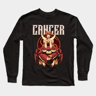 Cancer / Zodiac Signs / Horoscope Long Sleeve T-Shirt